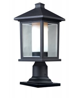 Z-Lite 523PHM-533PM-BK Mesa Outdoor Pier Light
